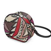 Unia Leather Crossbody Circle Bag - Blissfully Brand